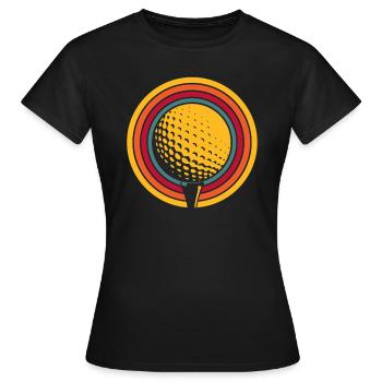 Golf Golfeurs Golfeurs - T-shirt Femme - noir - Devant - AI Model Female 172 dark (172cm)