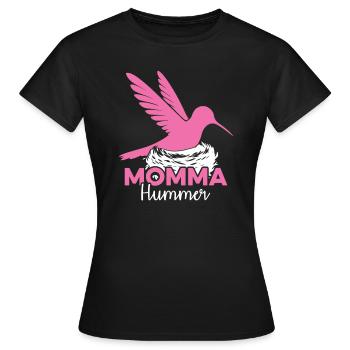 Colibri Colibri Maman - T-shirt Femme - noir - Devant - AI Model Female 172 dark (172cm)