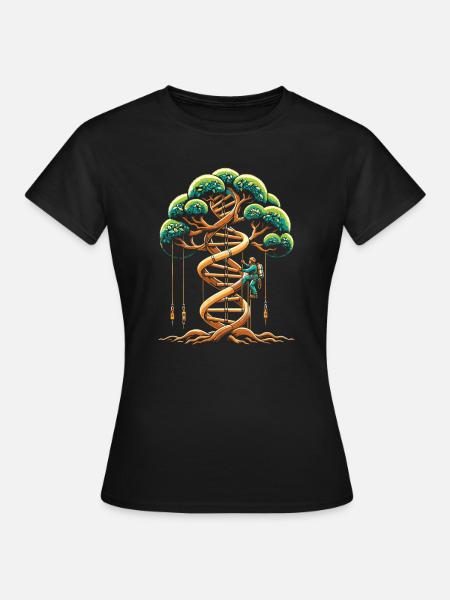 Boomverzorger Boomklimmer Boomverzorger Wortels - Vrouwen T-shirt - zwart