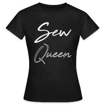 Machine à coudre Machine à coudre - T-shirt Femme - noir - Devant - AI Model Female 172 dark (172cm)