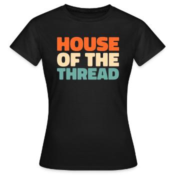 Machine à coudre Machine à coudre - T-shirt Femme - noir - Devant - AI Model Female 172 dark (172cm)