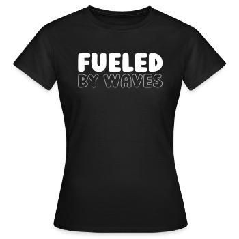 Voile, Voile, Voilier - T-shirt Femme - noir - Devant - AI Model Female 172 dark (172cm)