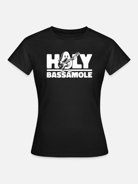 Bassist Bass Guitar Bass Player - Women's T-Shirt - black