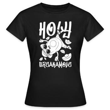 Breakdance Breakdancer Breakdancing - Women's T-Shirt - black - Front - AI Model Female 172 dark (172cm)