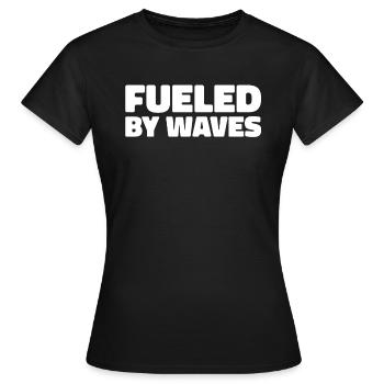 Voile, Voile, Voilier - T-shirt Femme - noir - Devant - AI Model Female 172 dark (172cm)