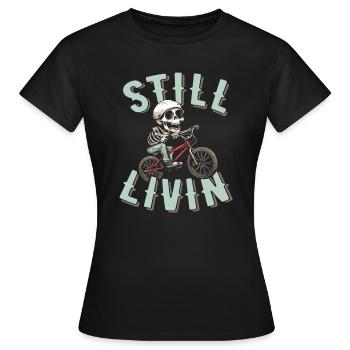 Bmx Bmx Motard - T-shirt Femme - noir - Devant - AI Model Female 172 dark (172cm)