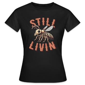 Entomology Entomologist Insect - Women's T-Shirt - black - Front - AI Model Female 172 dark (172cm)