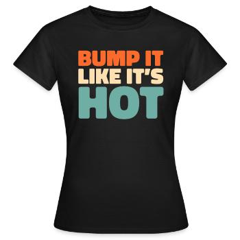 Volley-ball Volley-ball - T-shirt Femme - noir - Devant - AI Model Female 172 dark (172cm)