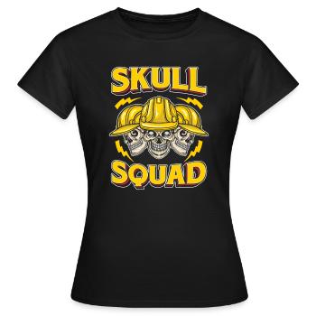 Electrician Electronics Technician - Women's T-Shirt - black - Front - AI Model Female 172 dark (172cm)