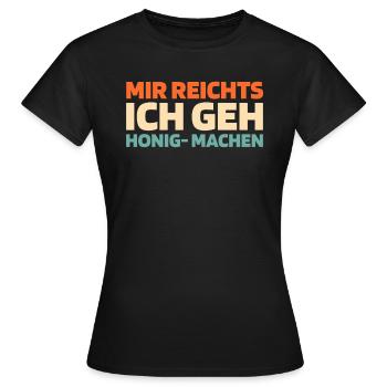 Apiculteurs Apiculteurs - T-shirt Femme - noir - Devant - AI Model Female 172 dark (172cm)