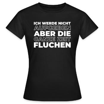 Humour noir - T-shirt Femme - noir - Devant - AI Model Female 172 dark (172cm)