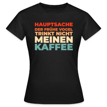 Humour noir - T-shirt Femme - noir - Devant - AI Model Female 172 dark (172cm)