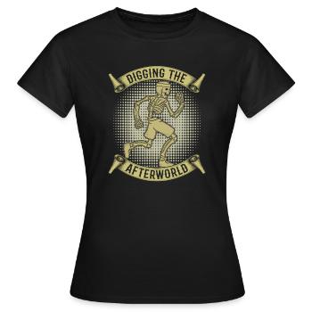 Ultramarathon Skeleton - T-shirt Femme - noir - Devant - AI Model Female 172 dark (172cm)