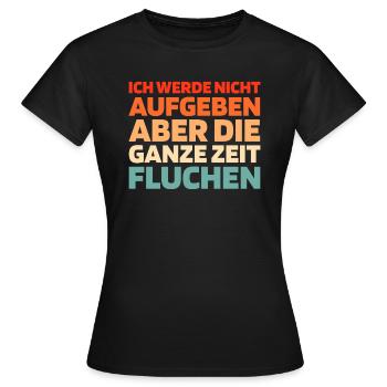 Humour noir - T-shirt Femme - noir - Devant - AI Model Female 172 dark (172cm)