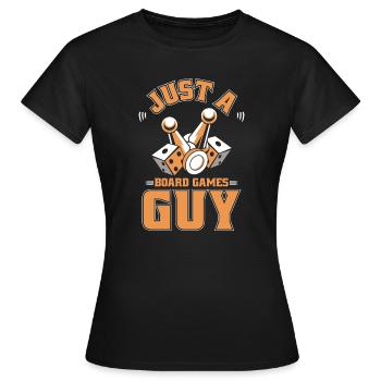 Board Game Board Game - Women's T-Shirt - black - Front - AI Model Female 172 dark (172cm)