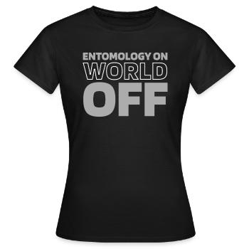Entomology Entomologist Insect - Women's T-Shirt - black - Front - AI Model Female 172 dark (172cm)