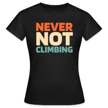 Bloc de bloc - T-shirt Femme - noir - Devant - AI Model Female 172 dark (172cm)