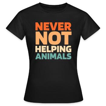 Vétérinaire Vétérinaire - T-shirt Femme - noir - Devant - AI Model Female 172 dark (172cm)