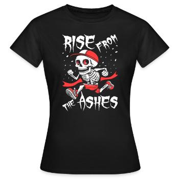 Ultramarathon Skeleton - T-shirt Femme - noir - Devant - AI Model Female 172 dark (172cm)