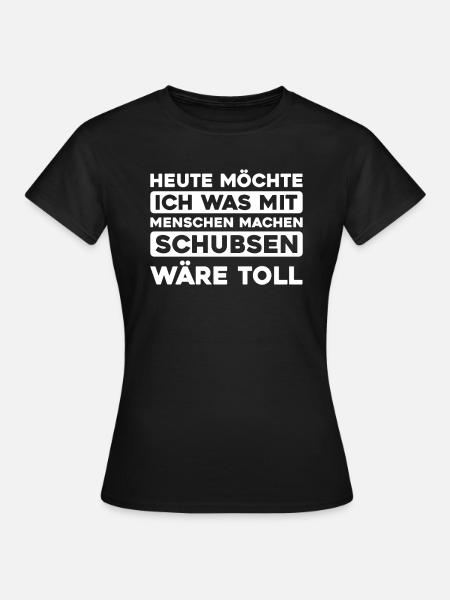 Schwarzer Humor - Frauen T-Shirt - Schwarz