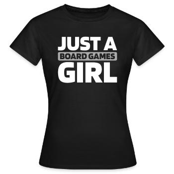 Board Game Board Game - Women's T-Shirt - black - Front - AI Model Female 172 dark (172cm)
