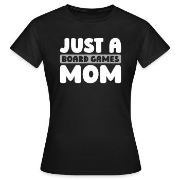 Board Game Board Game - Women's T-Shirt - black - Front - AI Model Female 172 dark (172cm)