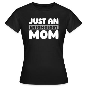 Entomology Entomologist Insect - Women's T-Shirt - black - Front - AI Model Female 172 dark (172cm)