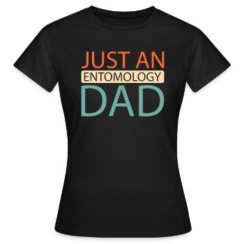 Entomology Entomologist Insect - Women's T-Shirt - black - Front - AI Model Female 172 dark (172cm)