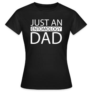 Entomology Entomologist Insect - Women's T-Shirt - black - Front - AI Model Female 172 dark (172cm)