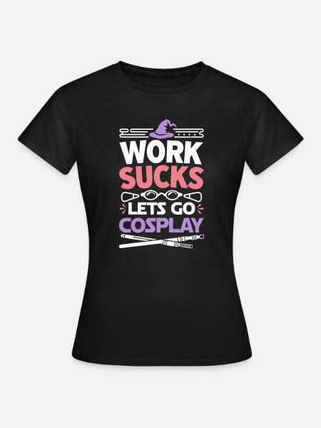 Cosplay Cosplayer - Frauen T-Shirt - Schwarz