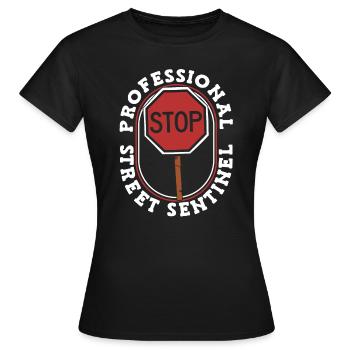 Gardes-frontières - T-shirt Femme - noir - Devant - AI Model Female 172 dark (172cm)