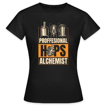 Brasseur - T-shirt Femme - noir - Devant - AI Model Female 172 dark (172cm)