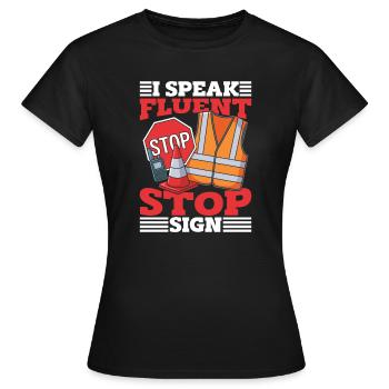 Gardes-frontières - T-shirt Femme - noir - Devant - AI Model Female 172 dark (172cm)
