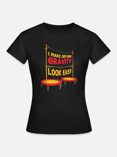 Akrobat - Frauen T-Shirt - Schwarz