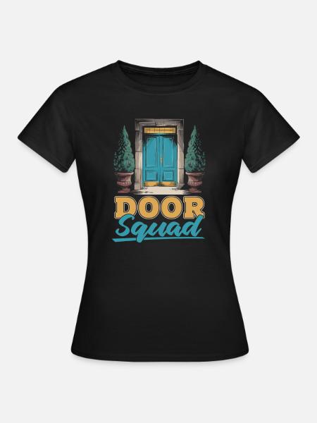 Türsteher Kader - Frauen T-Shirt - Schwarz