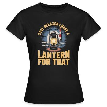 Lighthouse keeper - Women's T-Shirt - black - Front - AI Model Female 172 dark (172cm)