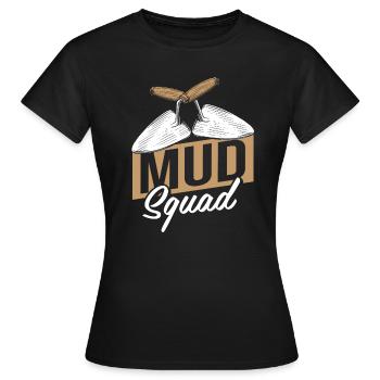 Plasterer Squad - Women's T-Shirt - black - Front - AI Model Female 172 dark (172cm)