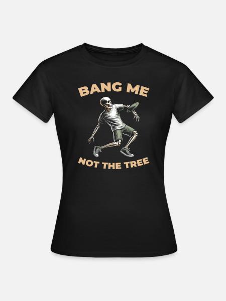 Frisbee Golf Disc Golf - Frauen T-Shirt - Schwarz