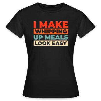Esthéticien - T-shirt Femme - noir - Devant - AI Model Female 172 dark (172cm)