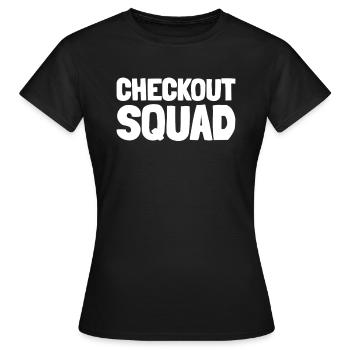 University Lecturer Kader - Women's T-Shirt - black - Front - AI Model Female 172 dark (172cm)