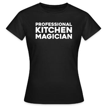 Koch Kochen - Frauen T-Shirt - Schwarz - Vorne - AI Model Female 172 dark (172cm)