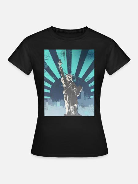 Heillige Freiheit - Frauen T-Shirt - Schwarz