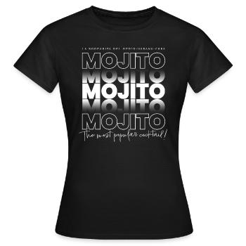 Mojito - Der beliebteste Cocktail! - Frauen T-Shirt - Schwarz - Vorne - AI Model Female 172 dark (172cm)