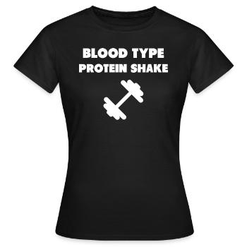 Funny Gym Shirt - Frauen T-Shirt - Schwarz - Vorne - AI Model Female 172 dark (172cm)