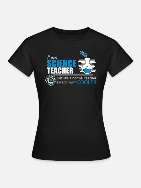 Professeur de Sciences Citation drôle - T-shirt Femme - noir