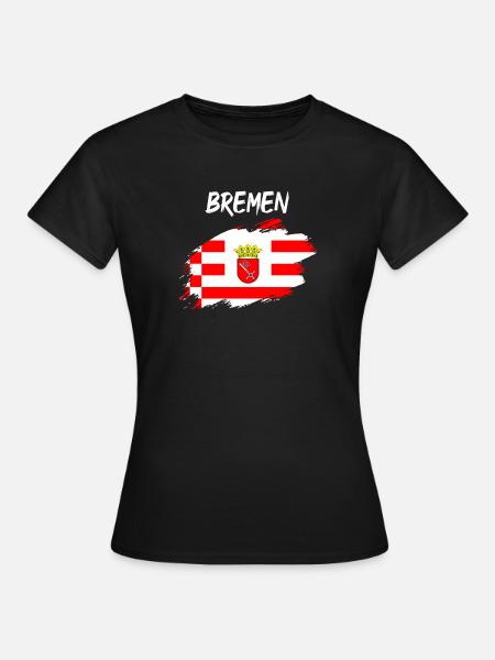 Bremen - Frauen T-Shirt - Schwarz