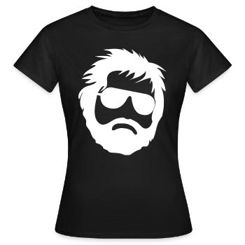 Alan Hangover Wolfpack - blanc - T-shirt Femme - noir - Devant - AI Model Female 172 dark (172cm)