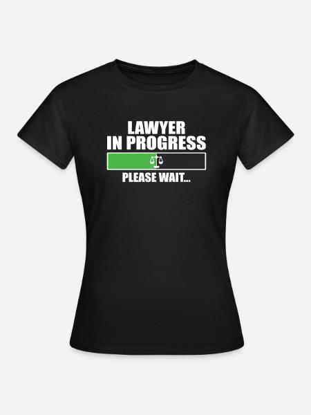 Jura Student - Frauen T-Shirt - Schwarz