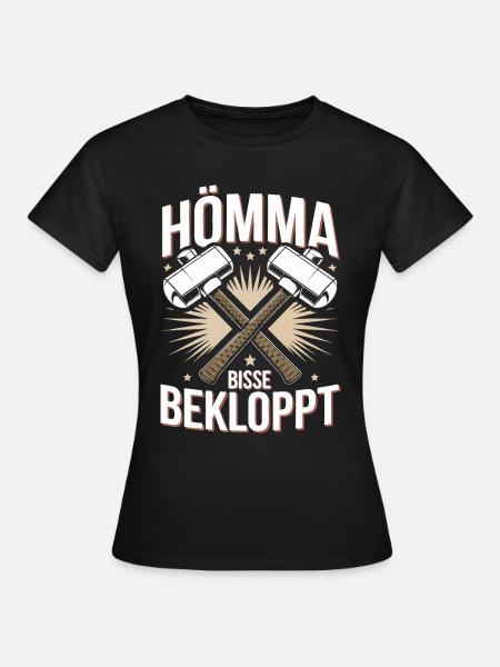 Nordrhein-Westfalen NRW Deutschland Ruhrpott - Frauen T-Shirt - Schwarz