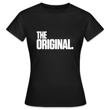 The Original - Frauen T-Shirt - Schwarz - Vorne - AI Model Female 172 dark (172cm)